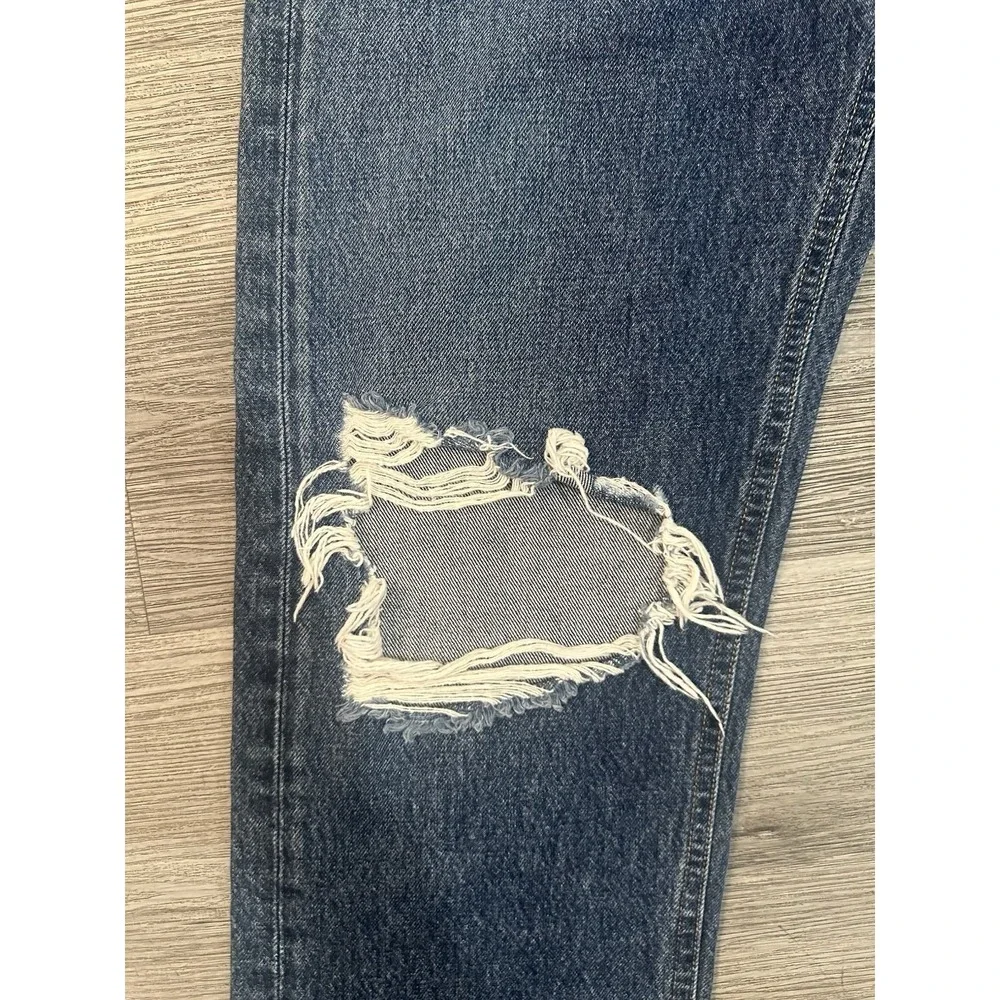 Agolde‎ 90's loose fit~psyche~size27 professionally hemmed~high rise~distressed
